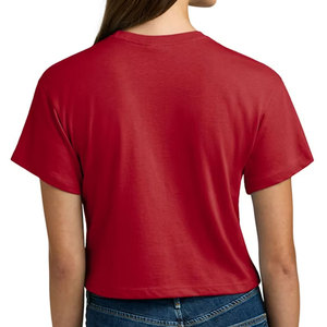 Camiseta Deportiva Corta para Mujer con Etiqueta Personalizada, Camiseta Deportiva Corta de Verano con Cuello Redondo que Absorbe la Humedad, Venta al por Mayor - Product Image 5