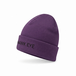 Bonnet unisexe en acrylique tricoté style pêcheur, bonnet d'hiver chaud à revers avec étiquette personnalisée, vente en gros de couvre-chefs tricotés - Product Image 3