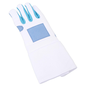 Guantes de Esgrima con Logotipo Personalizado al por Mayor, Duraderos, de Cuero Sintético, Manga Larga, Talla Personalizada, para Entrenamiento Profesional de Esgrima - Product Image 2