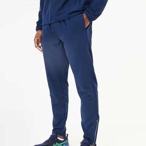 Survêtement de haute qualité en nylon coupe-vent avec bande réfléchissante pour hommes, taille plus, ensemble 2 pièces - Product Image 4
