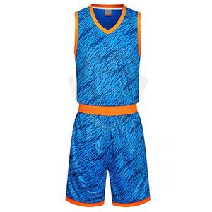 Uniforme de Baloncesto Personalizado Hecho en Pakistán, Transpirable, 100% Poliéster, Impresión Digital, Uniforme Deportivo Liso - Product Image 2