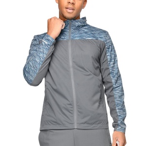 Veste coupe-vent décontractée à col montant pour homme, vente chaude, vêtements de rue d'hiver, respirante, vente en gros, personnalisable, haute qualité - Product Image 4