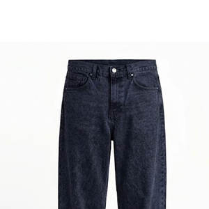 Pantalones Vaqueros de Algodón 100% Ecológicos, Corte Regular, Multibolsillos, Estilo Casual Elegante, para Hombre, con Elasticidad Media, Nuevo Diseño - Product Image 6