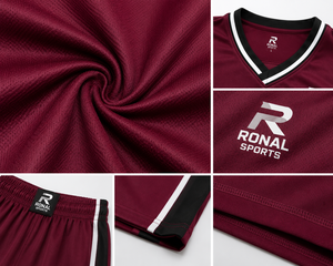 Ensemble d'uniformes de basketball personnalisés en sublimation marron pour hommes, maillot et short de basketball respirants à séchage rapide, vêtements d'équipe OEM ODM Sport - Product Image 4