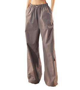 Pantalon de sport en nylon pour homme, taille élastique, coupe ample, coupe-vent, polaire, cargo, avec bande éponge, jogging, long, anti-plis - Product Image 3