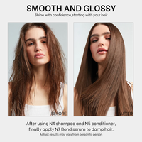 Huile Essentielle Capillaire Coiffante Kooplex N7 Marque Privée pour Renforcer et Réparer les Cheveux Secs ou Abîmés, Convient à Tous les Types de Cheveux
