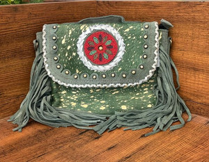 ใหม่โลหะขนหนังนิ่มหนัง Fringe กระเป๋าถือสไตล์ตะวันตก Crossbody กระเป๋าสะพายร้อนขายสายคล้องไหล่กระเป๋าสําหรับสตรี - Product Image 3