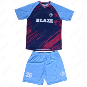 ชุดเตะฟุตบอลของผู้ชายเสื้อเจอร์ซีย์แห้งเร็วชุดเตะฟุตบอล - Product Image 3