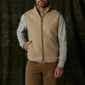 Custom Drain Sports DS-MV-0307 Mens Casual Body <b>Warmer</b> Vest Lightweight Fleece Breathable 360g Winter Outerwear OEM Export - Product Image 5
