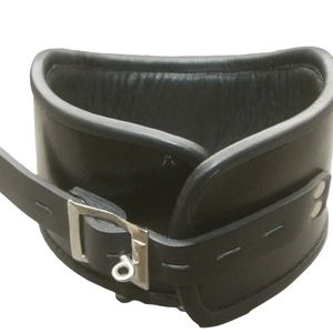 สายรัดข้อมือและต้นขาหนังแท้กันน้ำ Black Sheep สำหรับ BDSM พร้อมสายรัดปรับระดับได้ - Product Image 5
