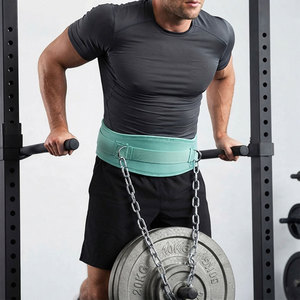 Ceinture de musculation en néoprène Advanced Sports Gear, légère, douce au toucher, rembourrée, réglable, avec chaîne en acier inoxydable - Product Image 5