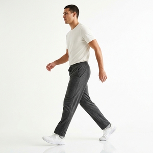 Pantalones deportivos ligeros y transpirables para hombre, pantalones informales con cordón y cintura elástica para uso al aire libre y senderismo - Product Image 3