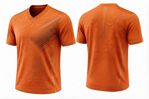 Camiseta de Fútbol para Hombre con Logotipo Personalizado OEM/ODM para Entrenamiento / Camiseta de Fútbol de Diseño Profesional de Alta Calidad para Deportes - Product Image 4