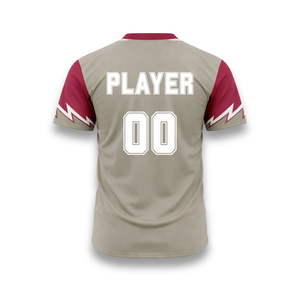 OEM Custom Baseball Uniform Men's Short Sleeve Jersey and Pants Set <b>Moisture</b> Wicking Polyester All Seasons Regular Fit - Product Image 4