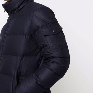 Top Selling Men's <b>Puffer</b> <b>Jacket</b>-High Quality Winter Stand Collar & Front Logo Customizable Design OEM Service <b>Cheap</b> Price - Product Image 6