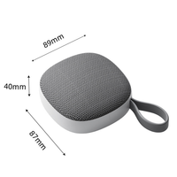 Direct usine OEM Mini haut-parleur Bluetooth portable Accessoire cadeau Boîte de son pour logo personnalisé Coffret cadeau d'entreprise Vente en gros