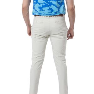 Pantalones de golf para hombre, pantalones elásticos con cintura elástica, pantalones deportivos transpirables de secado rápido, ropa de golf informal ajustada para ejercicio al aire libre - Product Image 2