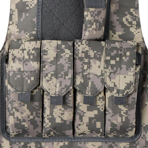 OEM Plate Carrier Vest Custom Tactical Vest with Adjustable Straps and MOLLE - Product Image 6