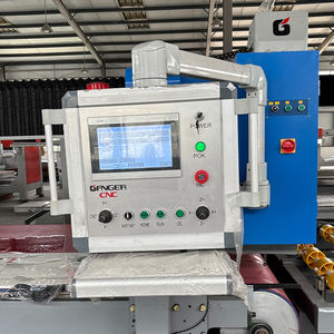 4 Eksenli Monoblok PLC Mermer Sinterlenmiş Taş Otomatik Üretim Hattı Köprü Testere Kesme Makinesi, Çevirme Tablalı Bantlı Konveyör ile - Product Image 4