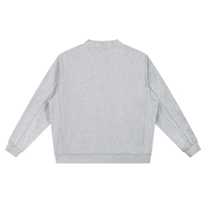 <b>Men's</b> <b>Grey</b> V Neck Single Breasted <b>Cardigan</b> Sweater Long Sleeve 100% Cotton Knitted Autumn Tops - Product Image 2