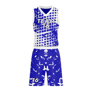 Ensembles d'uniformes de basket-ball pour hommes, ensembles de maillots d'équipe personnalisés, tissu respirant évacuant l'humidité, vêtements de sport OEM, kits d'entraînement, nouveaux modèles - Product Image 5