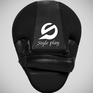 Best Selling For Hand Safety <b>Focus</b> Mitts Leather Curved <b>Focus</b> Mitts <b>Focus</b> <b>Pads</b> Kick Boxing MMA Curved Mitts - Product Image 3