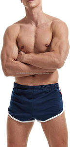 Mens Mesh Shorts 3 Inch Running Gym Athletic Workout Bodybuilding <b>Booty</b> Track Shorts Vintage Fitted Short - Product Image 2