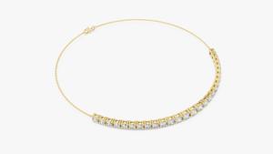 Pulsera de Lujo con Diamantes de Moissanita en Plata de Ley 925, Joyería Elegante Unisex para Amantes de la Moda Moderna - Product Image 3