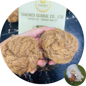 Jouet à mâcher en boule de coco écologique le plus vendu pour chiens fabriqué au Vietnam avec livraison dans le monde entier produit pour animaux de compagnie à bas prix - Product Image 2