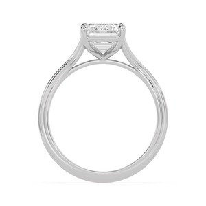 Anillo de compromiso de oro rosa de 10 quilates con diamante cultivado en laboratorio Prestige, 3.00 quilates en total, corte marquesa, solitario, joyería nupcial para mujer - Product Image 4