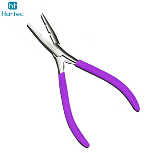 Top Product Professional Stainless Steel Hair Extension Pliers for Installation & Removal Reusable Beauty Salon Equipment - Product Image 3