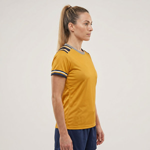 Camiseta de Lacrosse Sublimada para Mujer, Manga Corta, Entrenamiento, OEM, Camiseta de Lacrosse para Mujer con Logotipo Personalizado Impreso - Product Image 3