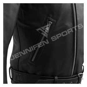 Youth Standing Collar Leather <b>Jacket</b> Black Motorcycle Real Leather <b>Biker</b> <b>Jacket</b> Customize Your Leather Motorcycle <b>Jacket</b> For men - Product Image 2