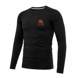 GYM ACTIVE T-shirt de compression anti-transpiration pour homme, haute qualité, pour le surf, l'entraînement et le quotidien, thermique et anti-transpiration - Product Image 6