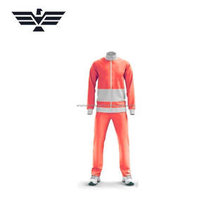 Conjunto Deportivo de Primavera para Mujer, 100% Algodón, Color Personalizado, Sólido, Alta Visibilidad, Ligero, Chaqueta con Capucha y Cremallera Completa, Pantalones de Entrenamiento - Product Image 4