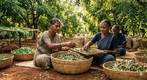 Hojas Secas de Neem Indio Terra Bio (Corte para Té) Más Vendidas de Tamil Nadu - 18 Meses de Vida Útil para Extracto Herbal y Preparación de Té - Product Image 6