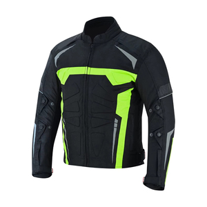 Veste de moto en Cordura de couleur unie, design personnalisé de haute qualité, fabrication directe, veste de motard en Cordura de haute qualité, logo personnalisé - Product Image 3