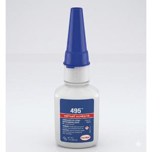 Adhesivo Instantáneo 495, Éster de Cianoacrilato, Agente de Superunión, Adhesivo a Base de Solvente 495, Tipo Acrílico, Adhesivo Volátil - Product Image 1