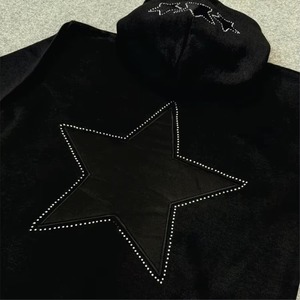 เสื้อฮู้ดดี้คุณภาพสูง ไซส์ใหญ่ ระบายอากาศได้ดี สำหรับผู้ชาย ผ้าคอตตอนผสม สไตล์สตรีทแวร์ สีพื้น พร้อมดีไซน์แบบกำหนดเองได้ - Product Image 4