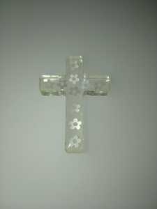 Cruz de Resina para Decoración de Escritorio, Artesanía Religiosa Hecha a Mano, Modelo de Ángel con Color Personalizado, Alta Calidad para Uso Doméstico - Product Image 3