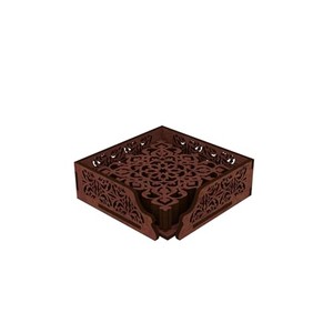Théière artisanale en bois de Sheesham avec incrustation en laiton - Vente en gros de bois de rose indien - Product Image 5