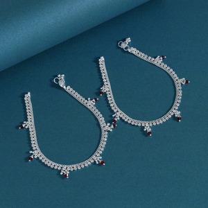 Fine Quality Beach Style Foot Chain Bracelet <b>Anklets</b> 925 Sterling <b>Silver</b> Gold Plated Fashion <b>Anklets</b> <b>for</b> <b>Women</b> Daily Wear - Product Image 6