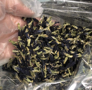 Fleur de pois papillon séchée pour tisane, fournisseur en gros, marque privée, OEM, ODM, ingrédient naturel pour le bien-être, bleu vibrant, emballage sous vide - Product Image 5