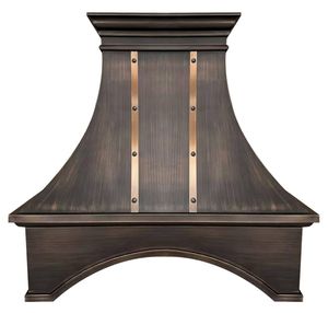 Campana Extractora de Cocina Moderna Estilo Rústico en Cobre, que Combina Diseño Artesanal Tradicional con Funciones Avanzadas de Ventilación - Product Image 4