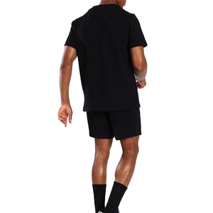 Ensemble d'été 2026, style décontracté, respirant, en molleton Spandex/Coton, T-shirts à col en V et shorts, fabriqué au Pakistan - Product Image 2