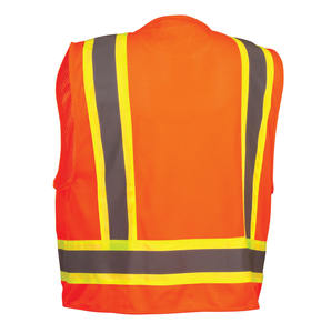 Chaleco de Seguridad Industrial Resistente y Transpirable para Hombre, con Múltiples Bolsillos, Tela de Malla, Tiras Reflectantes de Alta Visibilidad para Seguridad Diaria - Product Image 4