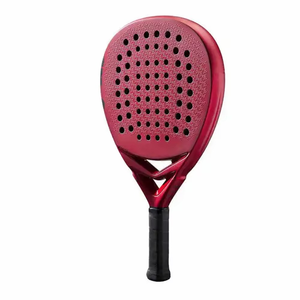 Raquette de Beach Tennis Junior Amateur en Carbone Haute Qualité, Nouvelle Raquette Souple Faite Main, Filet en Nylon, Forme Diamant, 360g, Résistante aux Chocs - Product Image 5