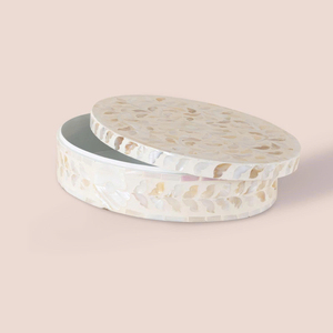 Handmade Mother Of Pearl Storage <b>Box</b> Shell Inlay Decorative Jewelry Organizer <b>Box</b> Luxury <b>Vanity</b> Home Decoration - Product Image 4