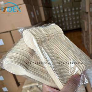 Cuchara de madera en forma de corazón, cubiertos desechables para restaurante, cucharas de madera, cuchillo de madera, tenedor, cuchara, juego de servilletas, cubiertos de fiesta - Product Image 6