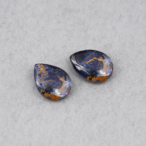 Piedra Preciosa de Pietersite de Alta Calidad, Corte Briolette en Forma de Pera de 12x16mm, Pulido Brillante, Suave, para Joyería de Plata, Colgante, Pendientes - Product Image 2